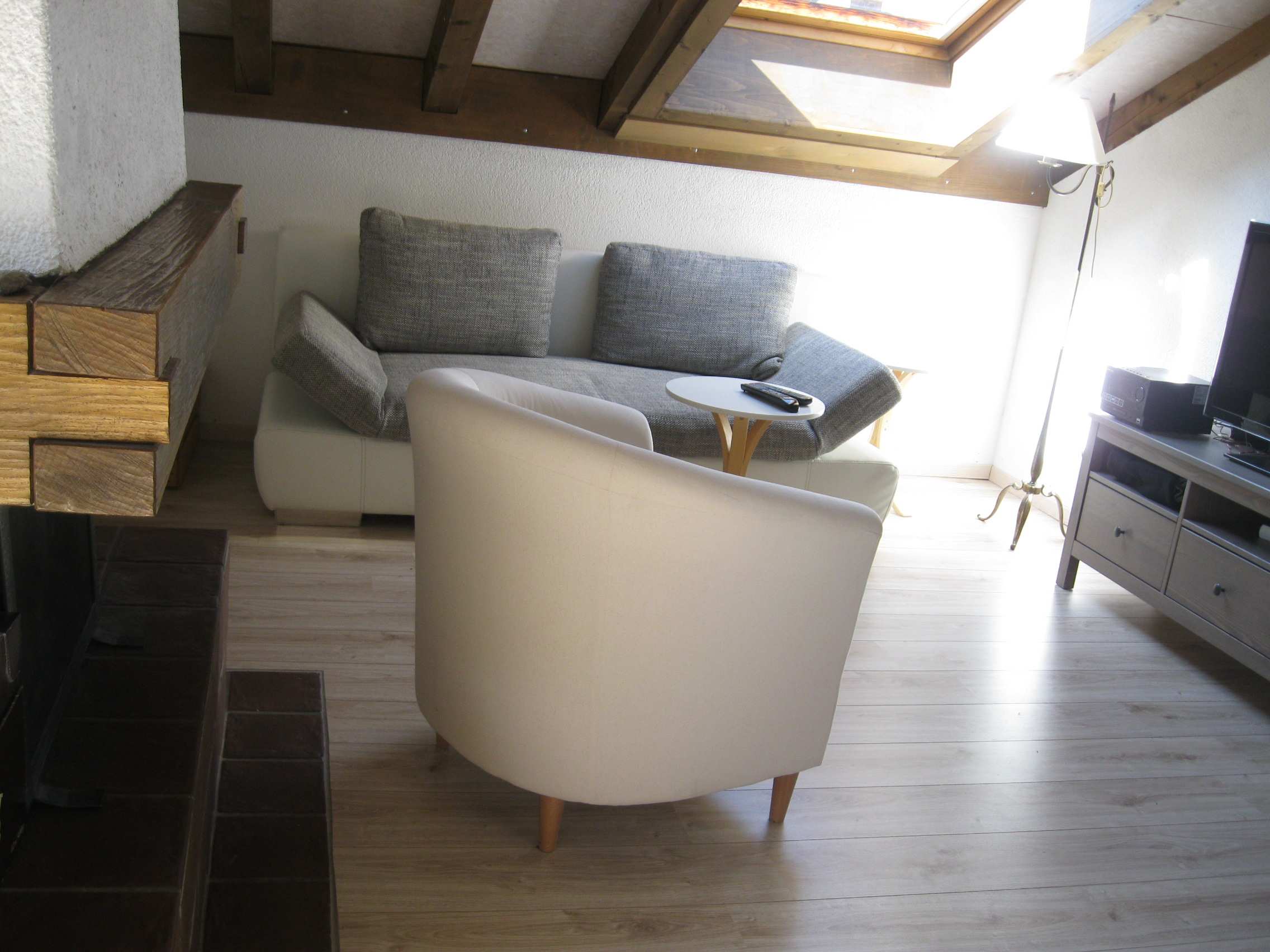 Wohnzimmer Fereinwohnung Berner Oberland Zweisimmen